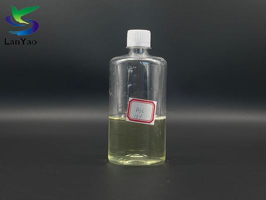 Tratamiento de agua transparente amarillenta PAC licuado con un contenido del 10 al 18% para una eliminación efectiva de COD y BOD