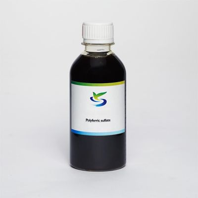 Removedor ancho del fósforo Polyferric del coagulante del tratamiento de aguas residuales del campo petrolífero del sulfato de Brown de la adaptabilidad fuerte líquida pH del agua