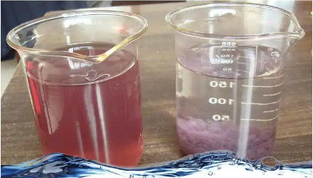 Agente químico de teñido de Decoloring del agua del líquido del tratamiento de aguas residuales de la pureza elevada
