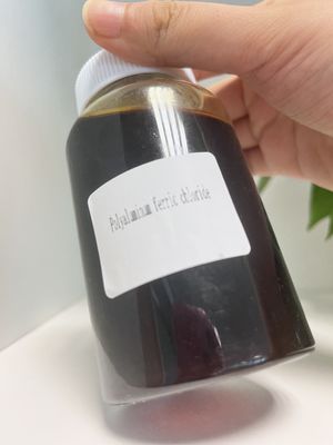 Solución marrón de Pafc del cloruro férrico del polialuminio químico del tratamiento de aguas residuales