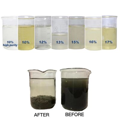 Tratamiento de agua PAC con base personalizable Solución de cloruro de polialuminio Coagulante Floculante