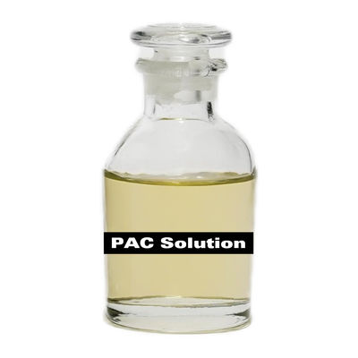 Para las plantas de tratamiento de aguas residuales industriales 10-18% Contenido de floculante de cloruro de polialuminio de alta pureza