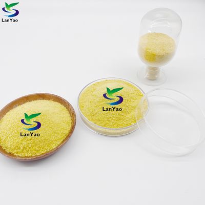 Certificación ISO Tratamiento de agua PAC Cloruro de polialuminio 100% de pureza para agua industrial