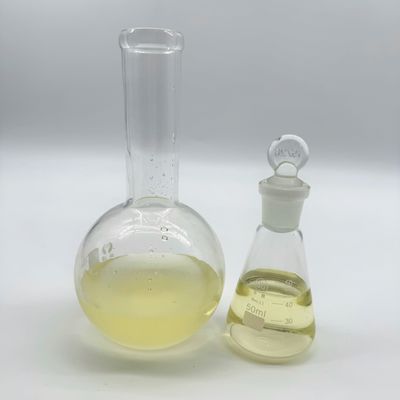 Desinfectante de polímero para la fabricación de papel de tamaño amarillo claro líquido oleoso transparente