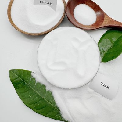 Agente aromatizante de ácido cítrico en polvo anhidro de alta pureza 99,5% Blanco con bolsa de 25 kg