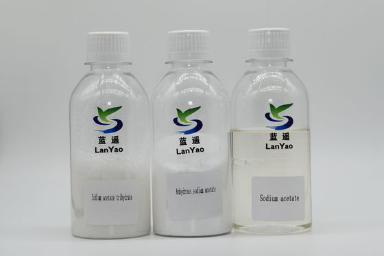 Envío rápido Polvo blanco Acetato de sodio Uso en la fábrica de alimentos Preservativo