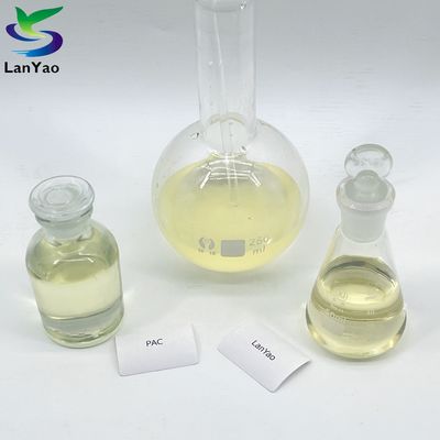10-18% Agua industrial o potable Calidad de tratamiento de agua PAC líquido Muestra disponible