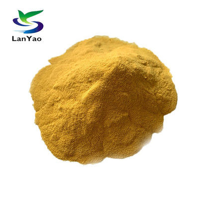 Coagulante de sulfato poliférico en polvo amarillo para la producción farmacéutica Tratamiento de aguas residuales Cas no 1327-41-9
