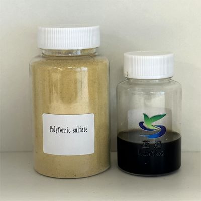 Tratamiento de agua con sulfato férrico inodoro Personalización Fórmula Fe2 OH N SO4 3-n/2 M